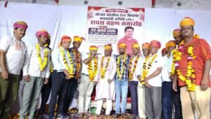 सोजत टेंट किराया व्यवसायी समिति की नई कार्यकारिणी ने ली शपथ