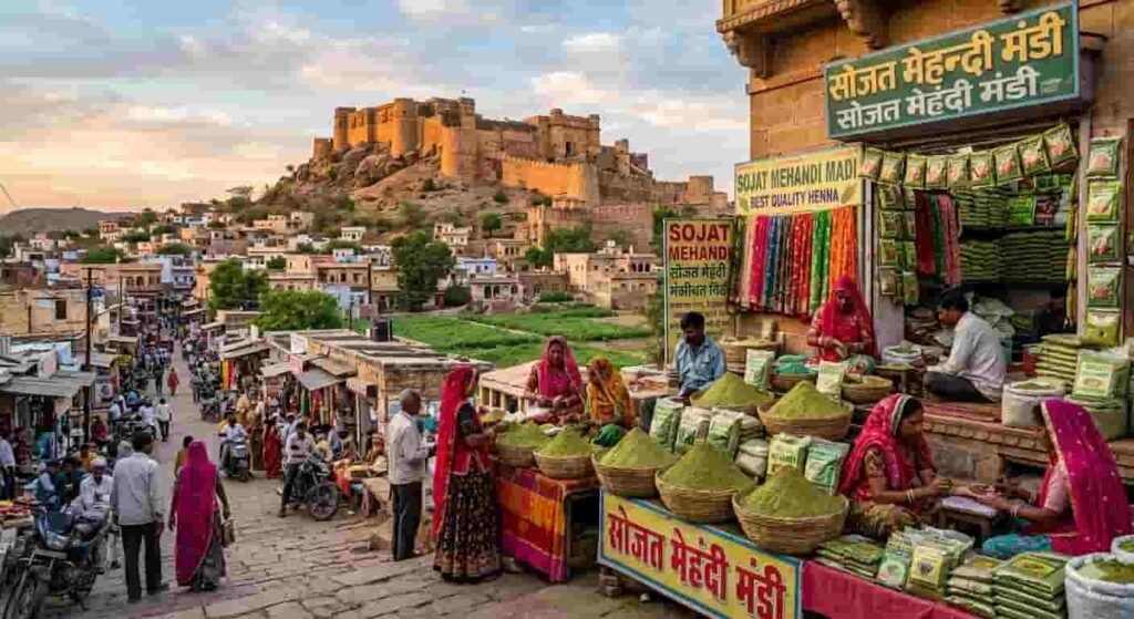 सोजत मेहंदी का थोक भाव (Wholesale Price) और बाज़ार की ताज़ा जानकारी